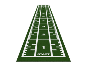 Piste de sprint Premium 10,4 m x 1,33 m - Vert