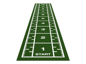 Piste de sprint Premium 10,4 m x 2 m - Vert