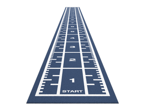 Sprinttrack Premium 15,4 m x 1,33 m - Bleu