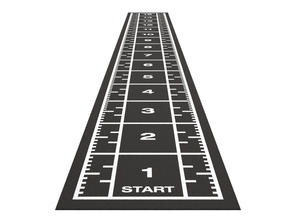 Sprinttrack Premium 15,4 m x 2 m - Anthracite