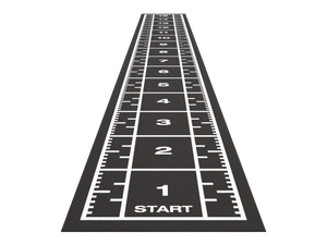 Sprinttrack Premium 15,4 m x 2 m - Anthracite