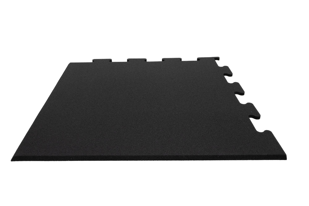 Premium Puzzeltegel Corner 1060mm x 1060mm x 15mm Pure Black
