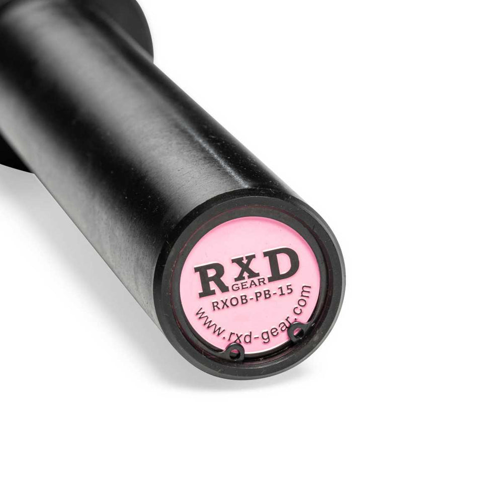 RXD Cerakote Olympic Bar Roze - 201 cm / 15 kg / 50 mm