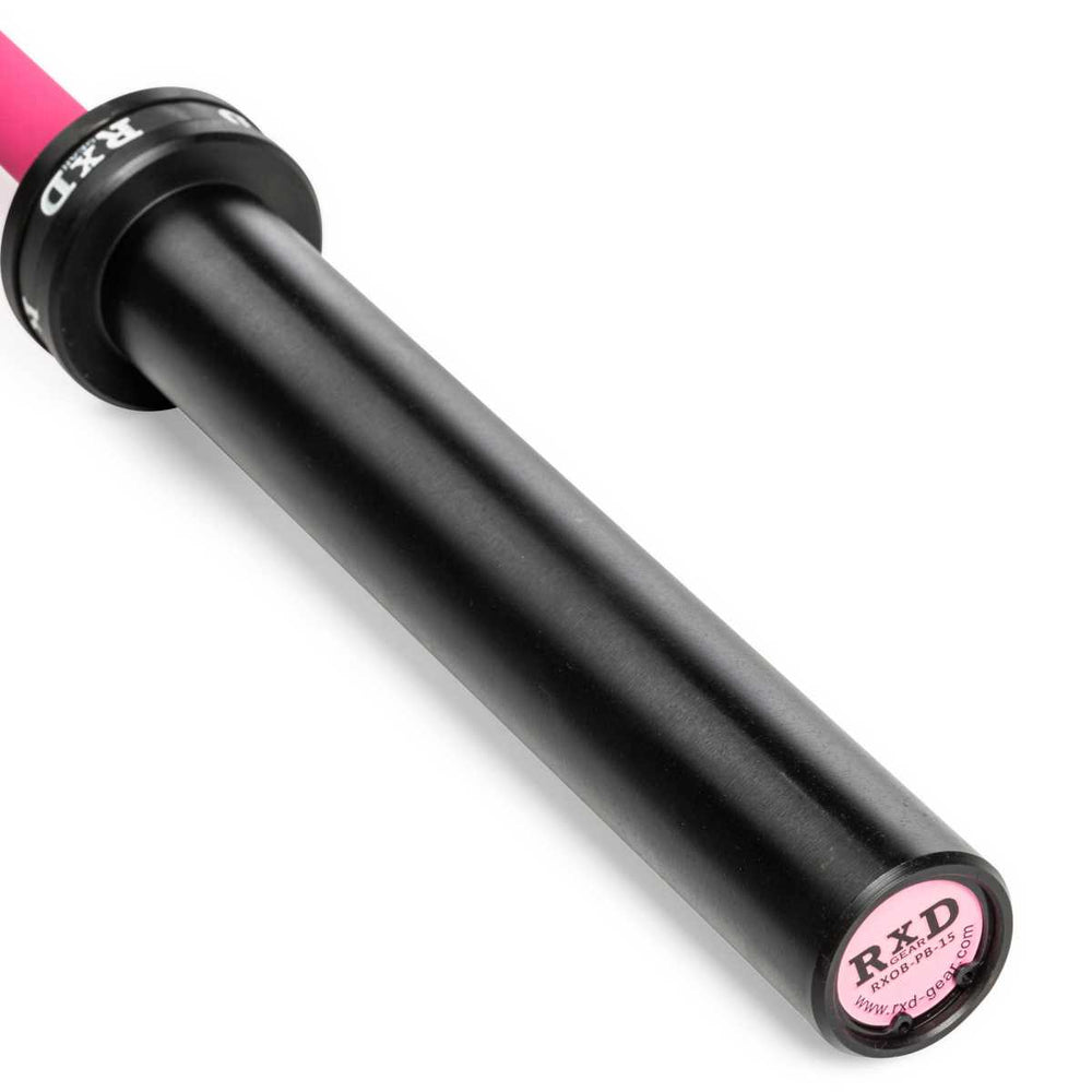RXD Cerakote Olympic Bar Roze - 201 cm / 15 kg / 50 mm