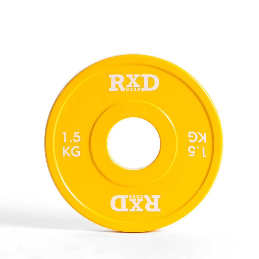 Jeu de couleurs de plaques fractionnaires RXD 50 mm / 1,5 kg
