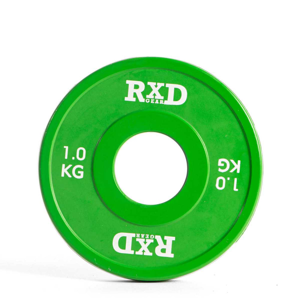 Jeu de couleurs de plaques fractionnaires RXD 50 mm / 1 kg