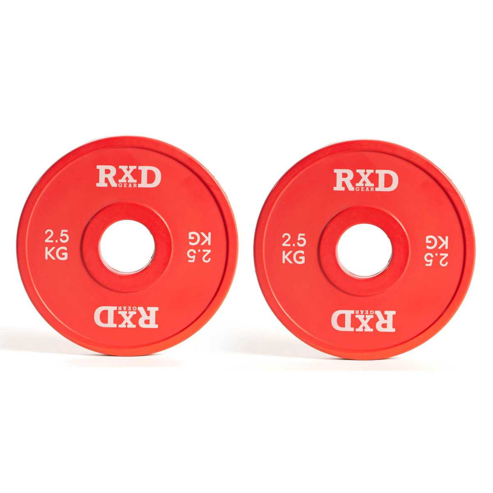 Jeu de couleurs de plaques fractionnaires RXD 50 mm / 2,5 kg