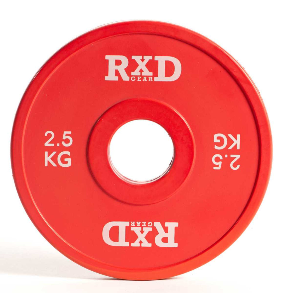 Jeu de couleurs de plaques fractionnaires RXD 50 mm / 2,5 kg