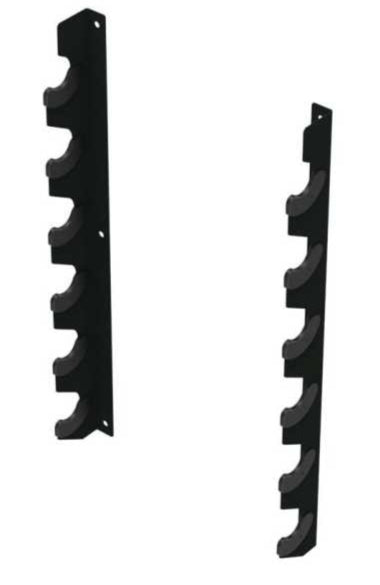 Support d'armes horizontal RXD pour 6 barres olympiques