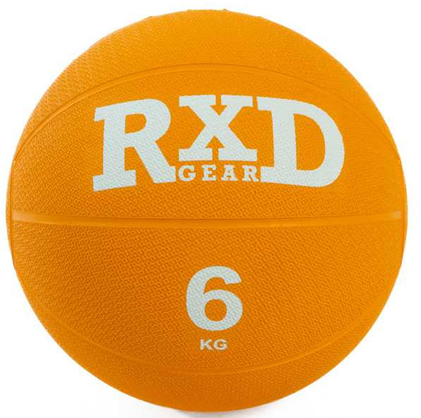RXD Medicine ball Rubber Oranje 6 kg