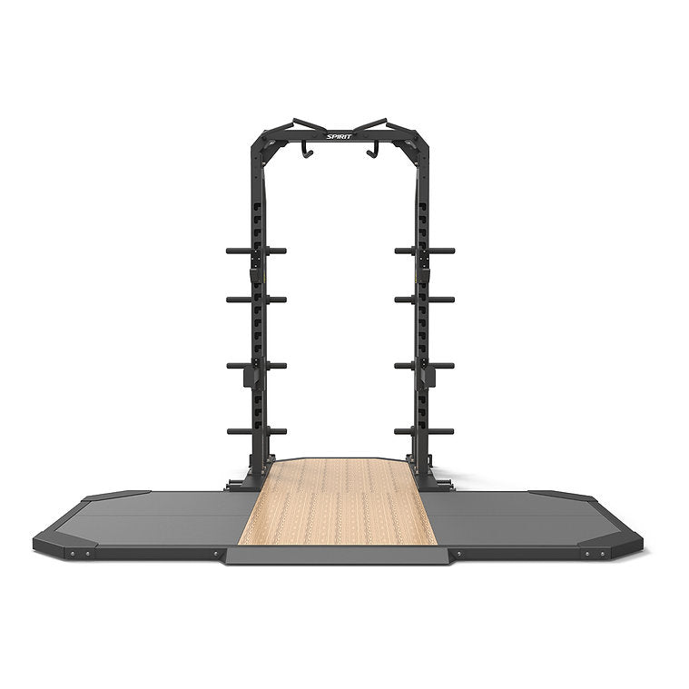 Spirit Fitness Half Power Rack With Platform