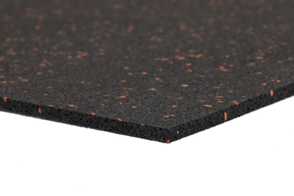 Sportvloer Basic Breedte 1250mm x Lengte 1000mm x Dikte 8mm - Rood