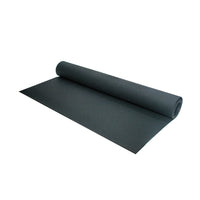 Sol sportif noir pur Largeur 1250 mm x Longueur 1000 mm x Épaisseur 12 mm