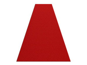 Piste de sprint Uni Indoor 15 m x 2 m - Rouge