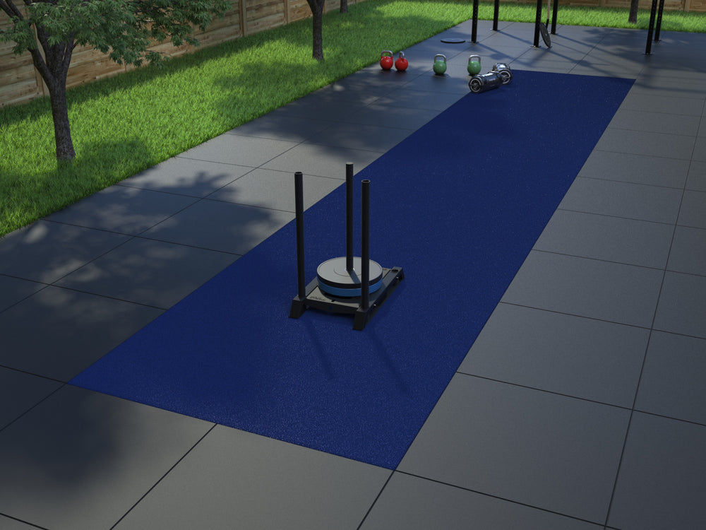 Sprinttrack Uni Outdoor 15 m x 2 m - Bleu