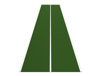 Piste de sprint Uni Sprint 15 m x 2 m - Vert/Blanc