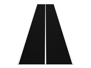 Sprinttrack Uni Sprint 10 m x 2 m - Noir/Blanc