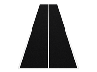 Piste de sprint Uni Sprint 30 m x 2 m - Noir/Blanc