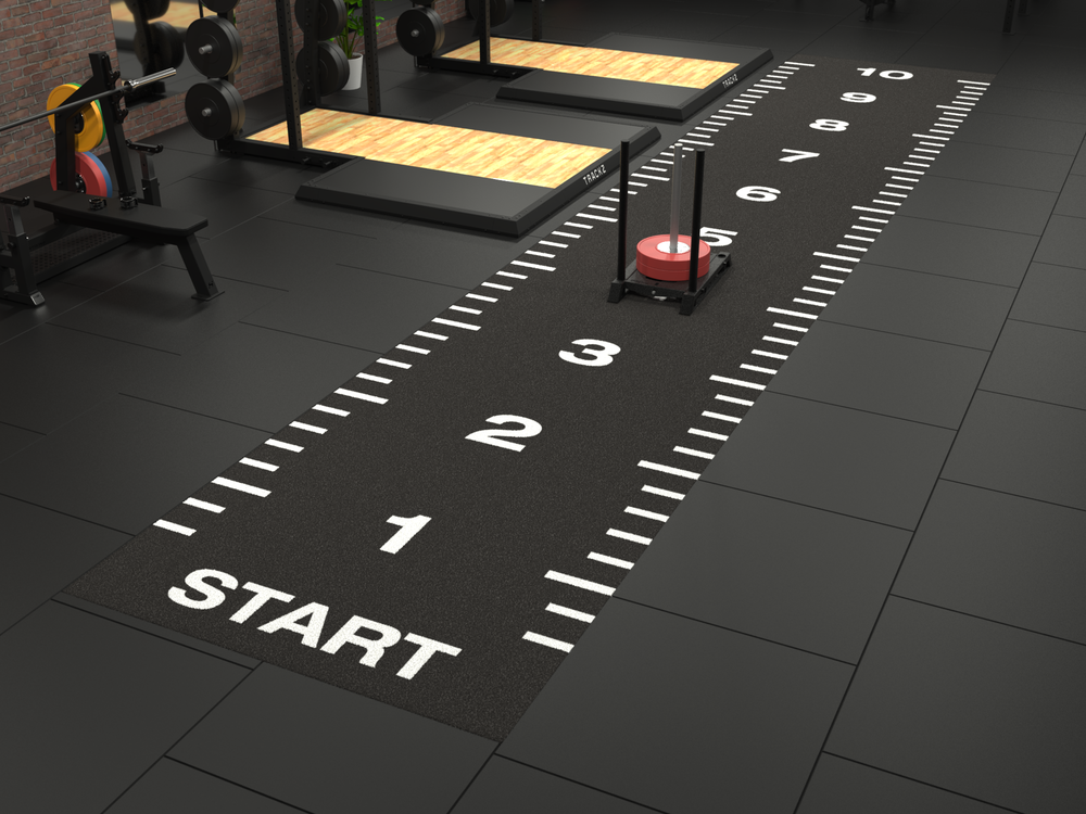 Sprinttrack Essential 10 m x 2 m - Anthracite