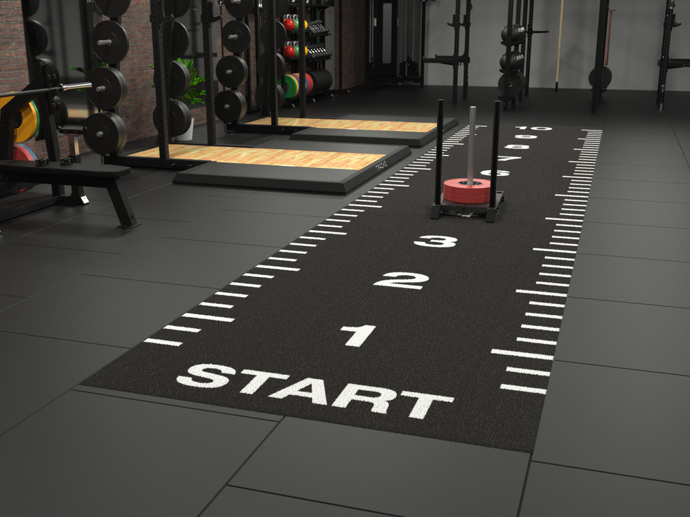 Sprinttrack Essential 10 m x 2 m - Anthracite