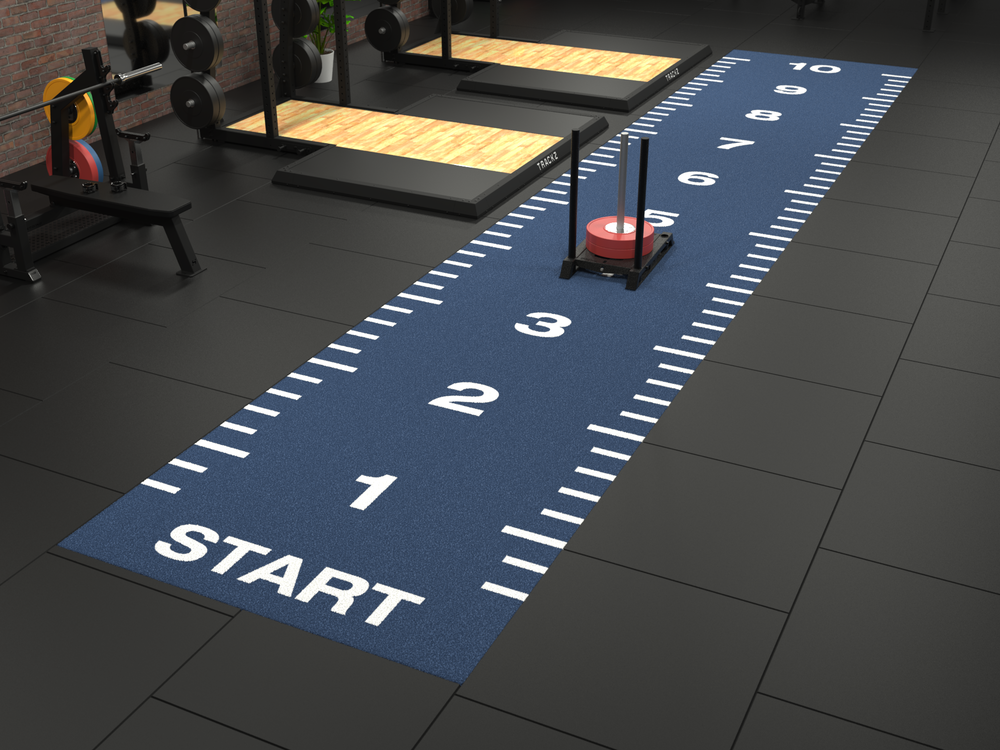 Sprinttrack Essential 10 m x 2 m - Bleu