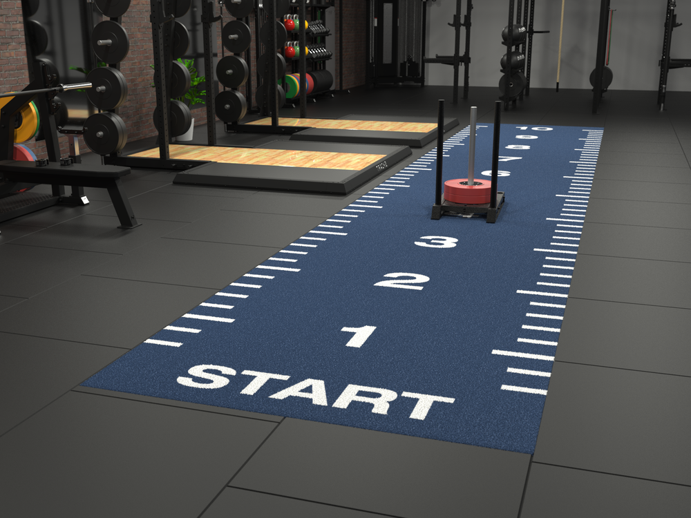 Sprinttrack Essential 10 m x 2 m - Bleu