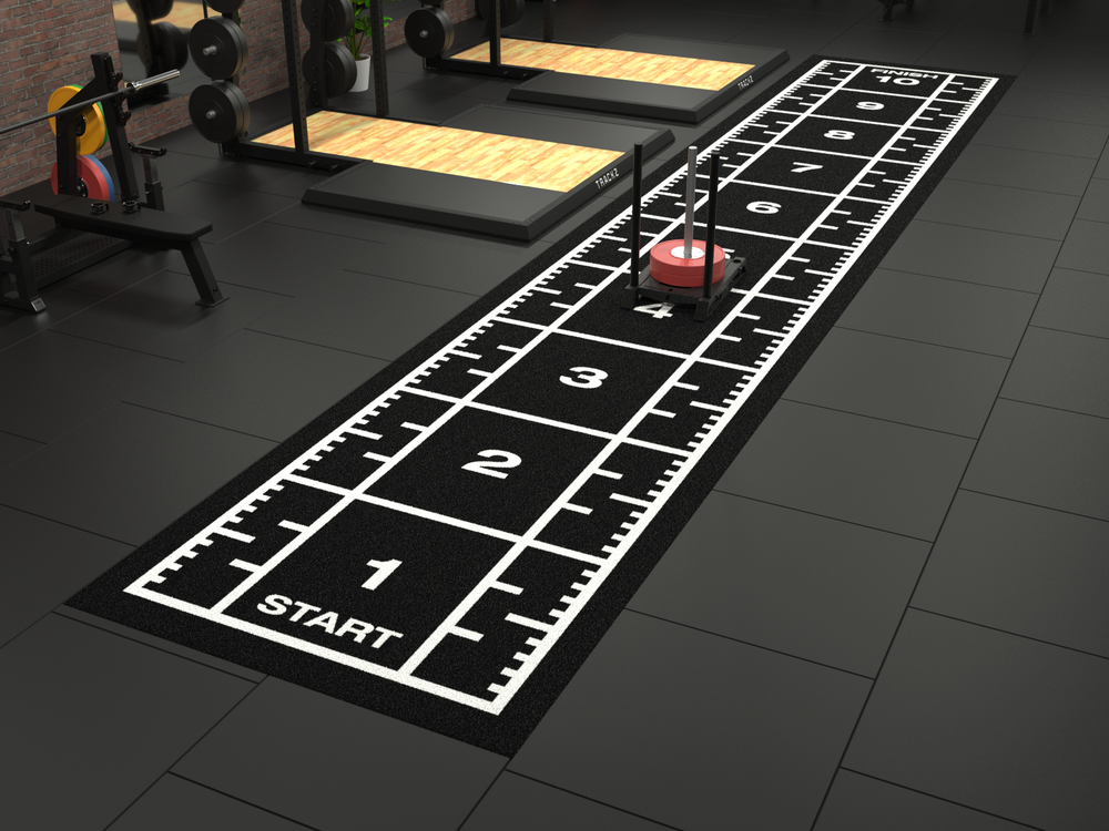 Sprinttrack Premium 10,4 m x 2 m - Noir