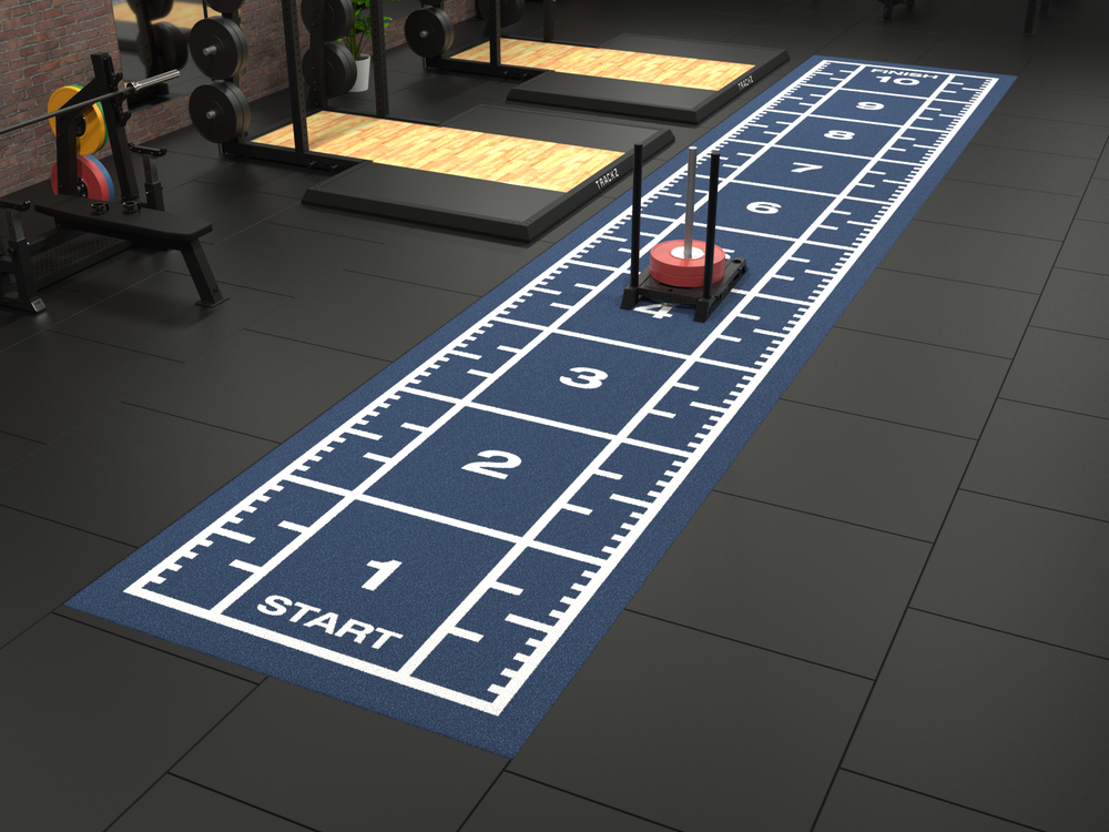 Sprinttrack Premium 10,4 m x 2 m - Bleu