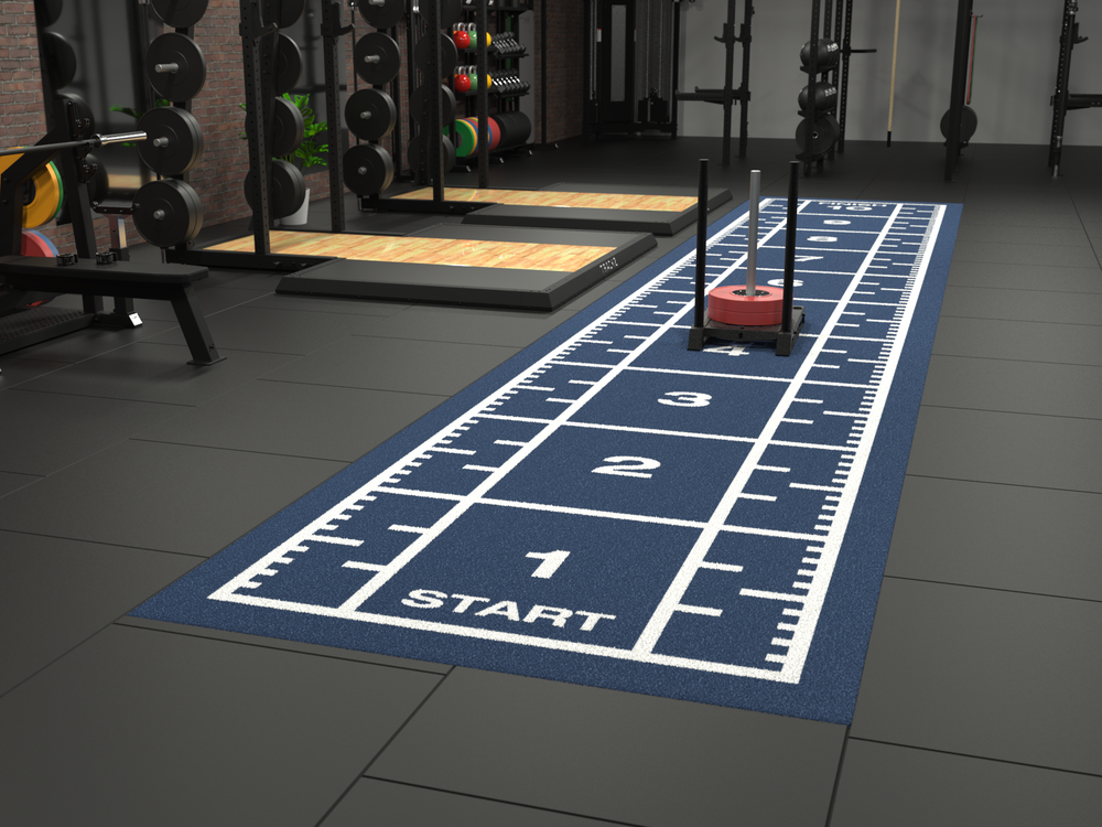 Sprinttrack Premium 10,4 m x 2 m - Bleu