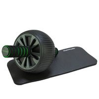 Tunturi Ab wheel pro met fitnessmat 15mm