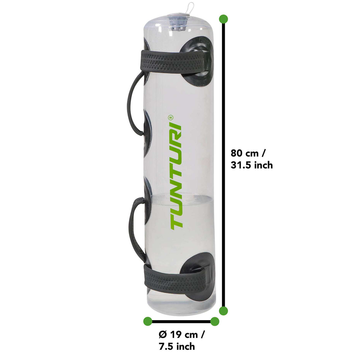 Sac D’entraînement Tunturi Aquabag – 20 Kg Rempli D’eau, Instabilité Pour Gainage Et Force