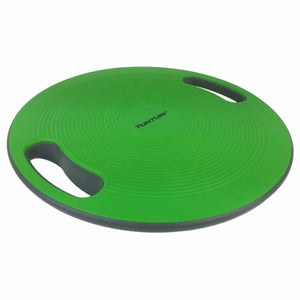Tunturi Balance board met handgrepen - Groen/Zwart