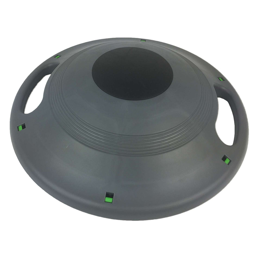 Tunturi Balance board met handgrepen - Groen/Zwart