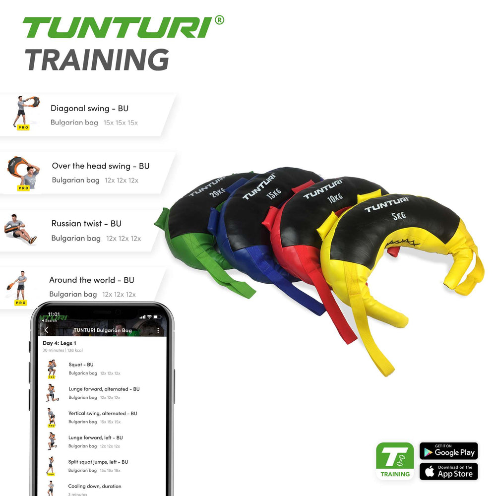 Sac Bulgare Tunturi - Vert - 20 kg