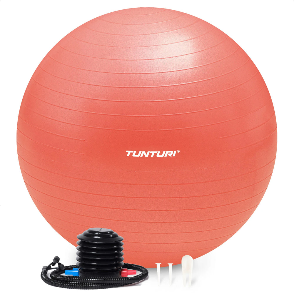 Ballon de fitness Tunturi anti-éclatement or rose - 75 cm