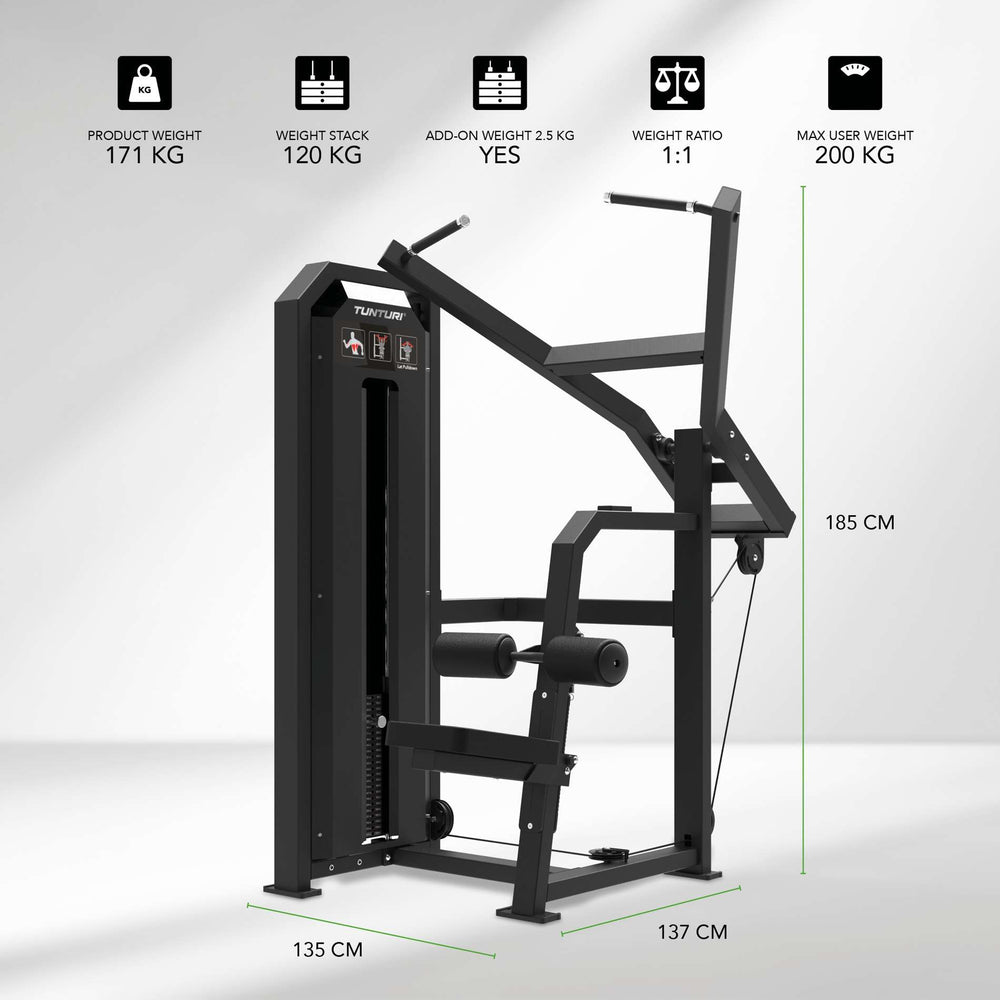 Tunturi Platinum V-Series Lat Pulldown