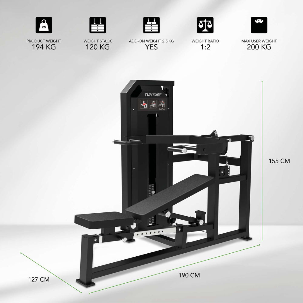 Tunturi Platinum V-Series Multi Press