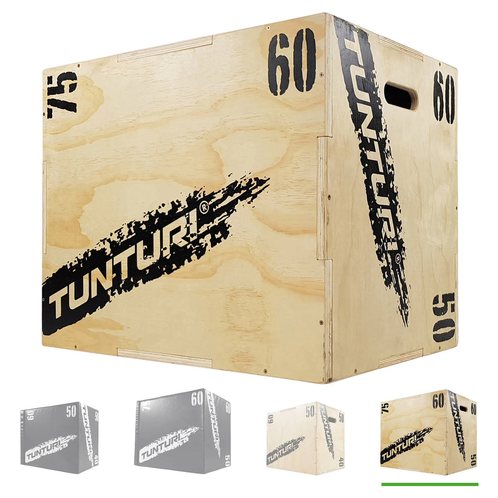 Tunturi Plyobox Bois - 50/60/75 cm