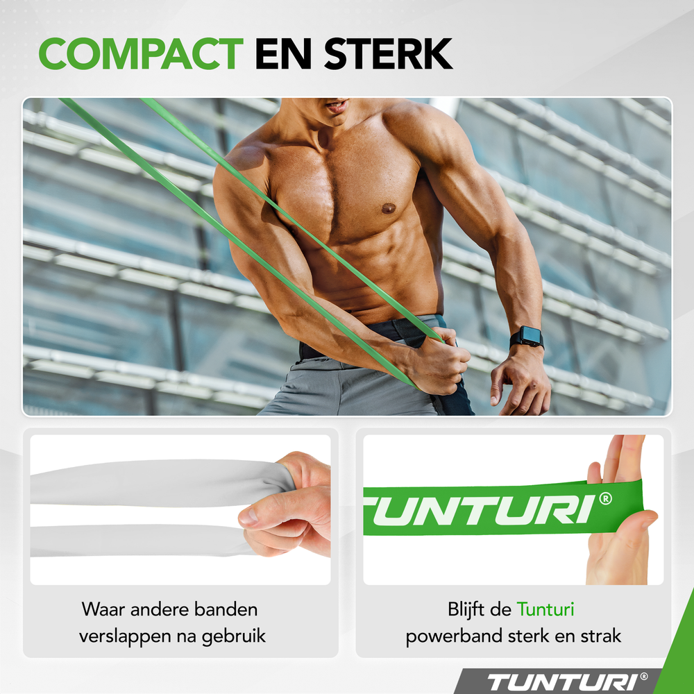 Tunturi Powerband - Noir - Extra lourd