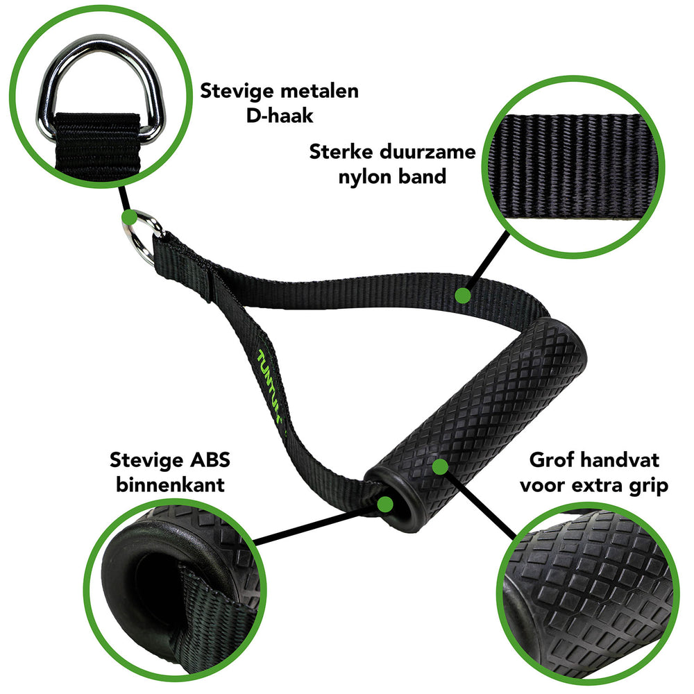 Tunturi Strap Handle Pair