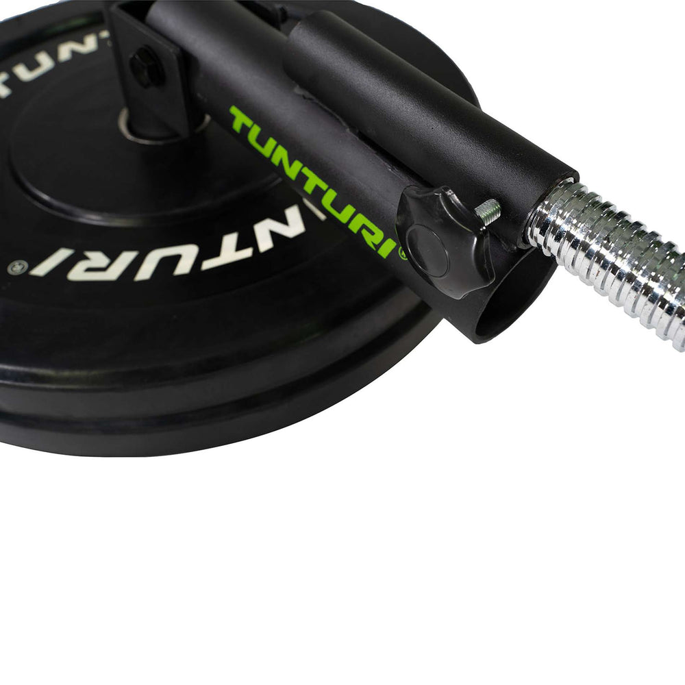 Plateforme de rangée Tunturi T-Bar - une mine terrestre pour la barre olympique