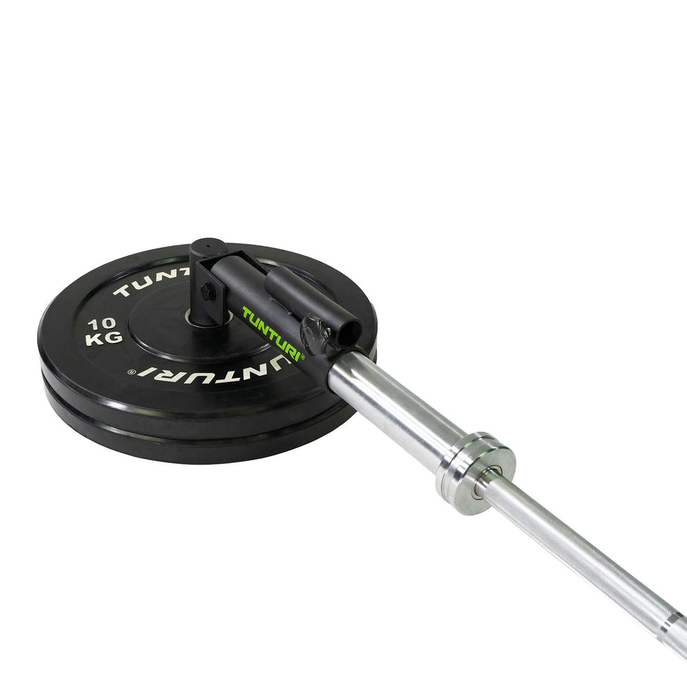 Plateforme de rangée Tunturi T-Bar - une mine terrestre pour la barre olympique