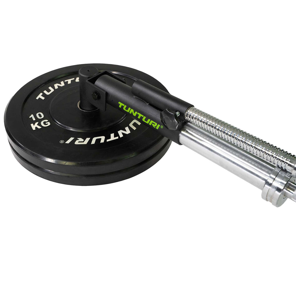 Plateforme de rangée Tunturi T-Bar - une mine terrestre pour la barre olympique
