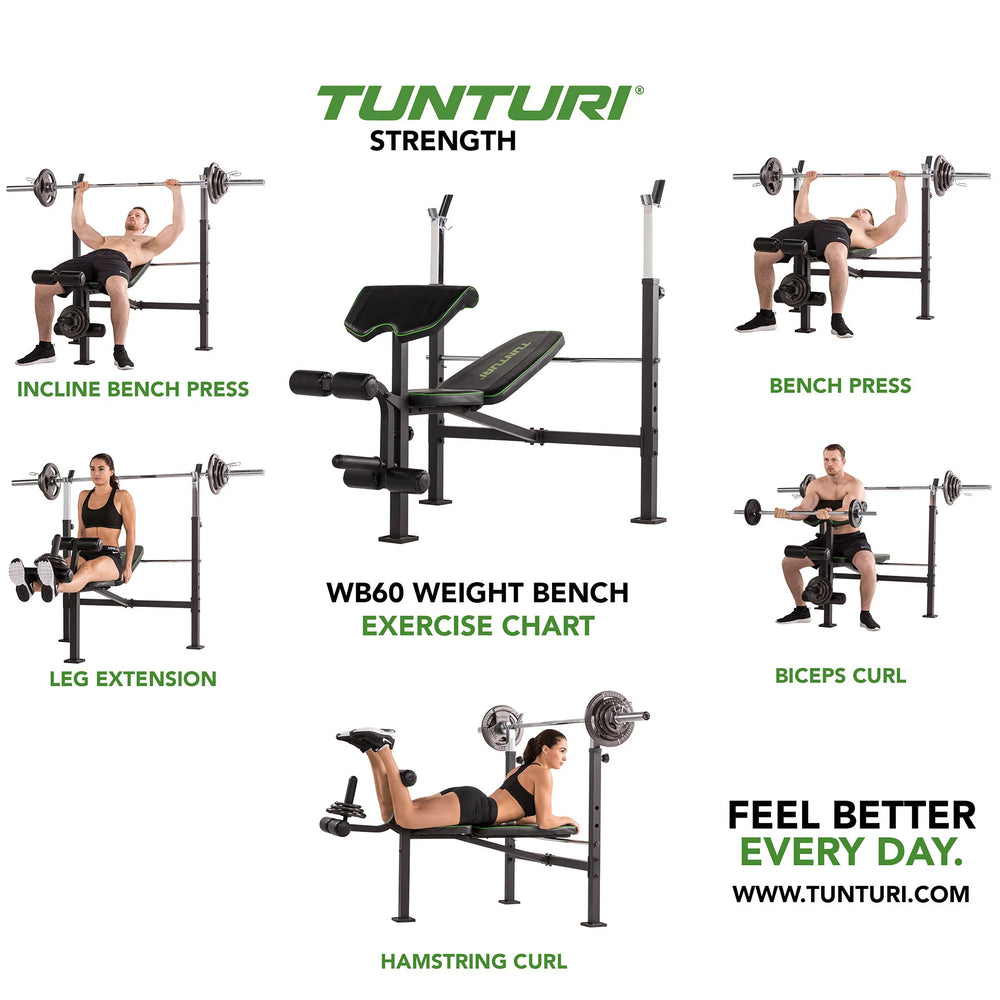 Tunturi Weight Bench WB60