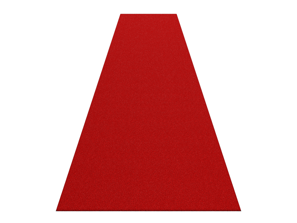 Piste de sprint Uni Indoor 10 m x 2 m - Rouge