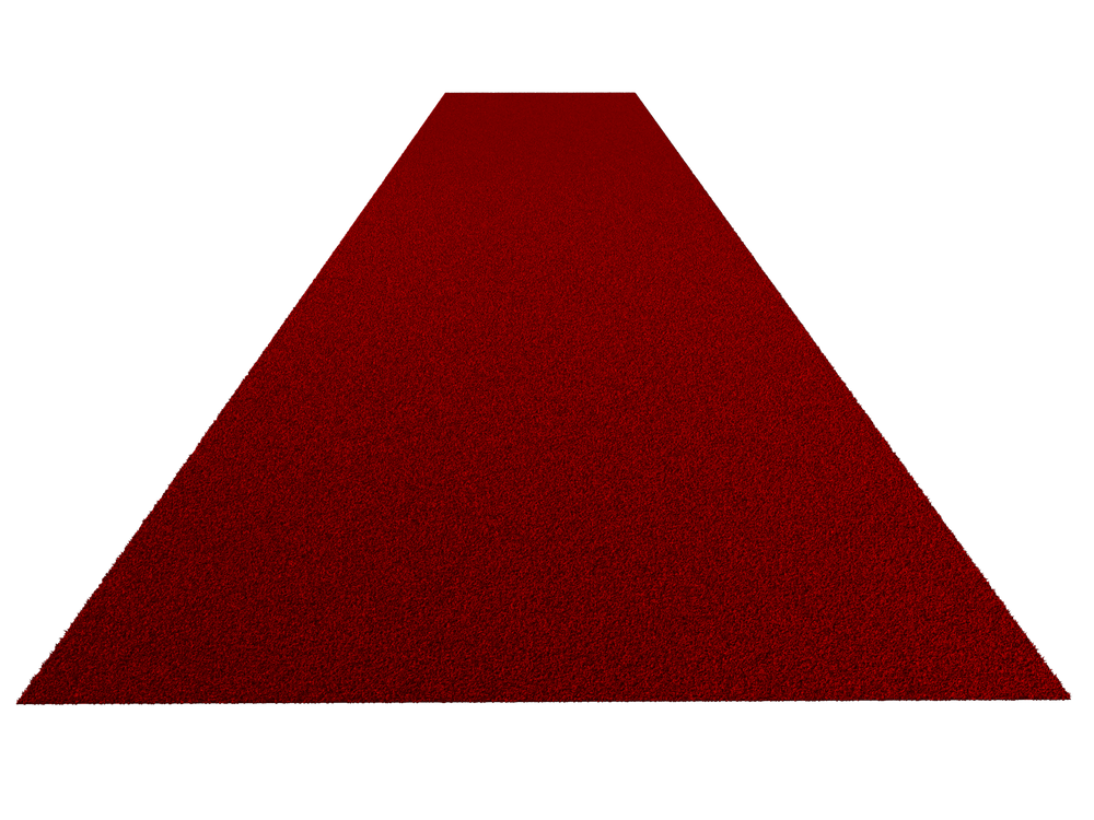 Piste de sprint Uni Outdoor 10 m x 2 m - Rouge vif