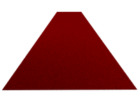 Piste de sprint Uni Outdoor 10 m x 2 m - Rouge vif