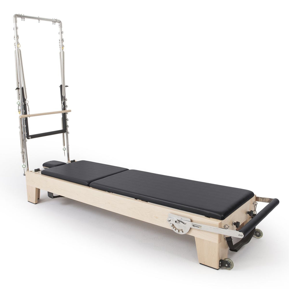 Elina Pilates Elite Reformer With Tower Black