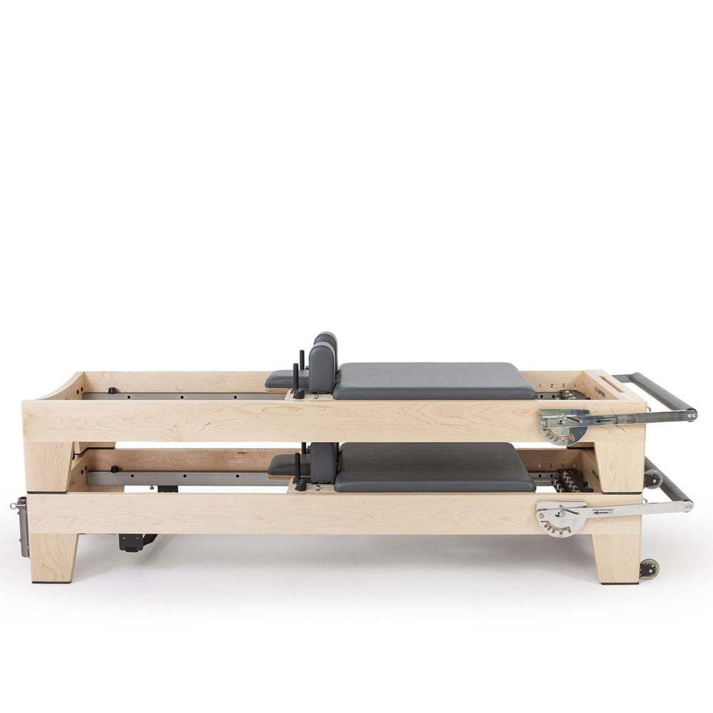 Elina Pilates Elite Reformer With Tower Grey