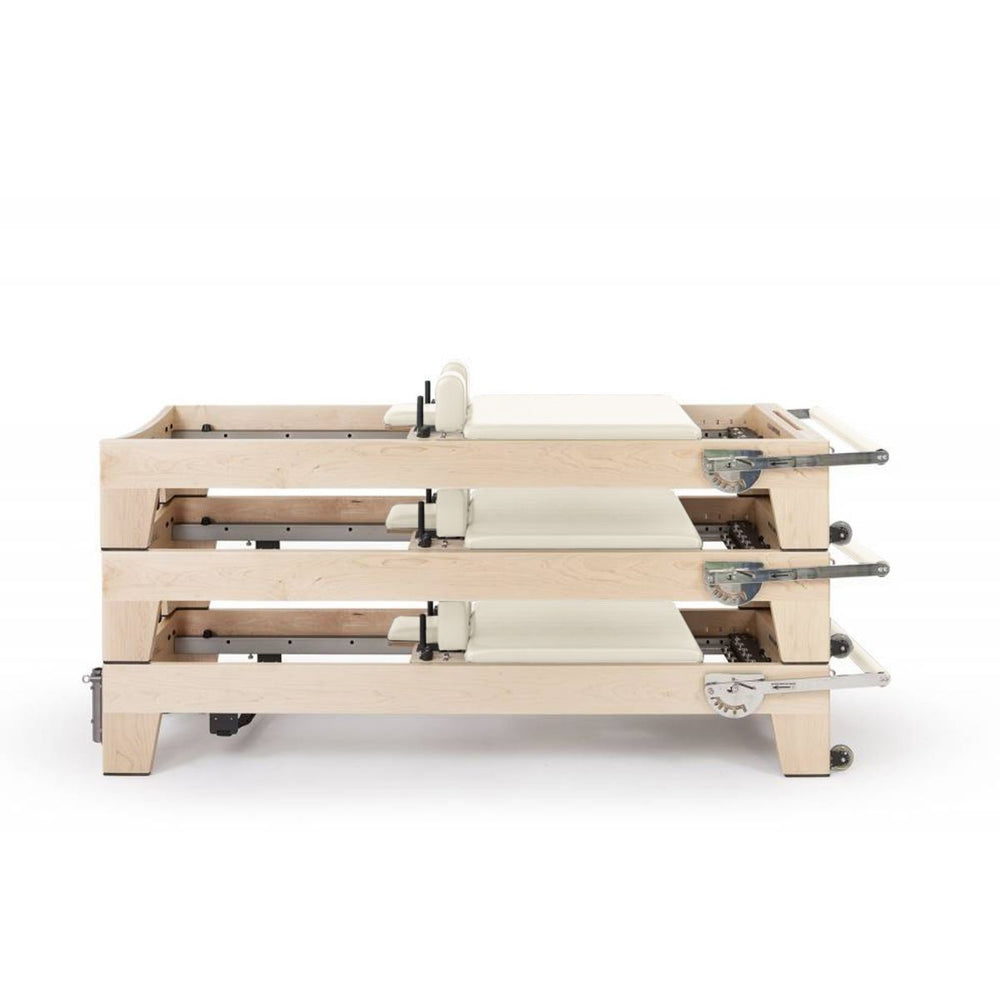Elina Pilates Elite Reformer With Tower Ivory